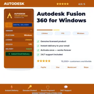 Buy Autodesk Fusion 360 for Windows – Genuine License | The Soft Solution