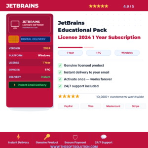 Buy  – Genuine License Key – TheSoftSolution