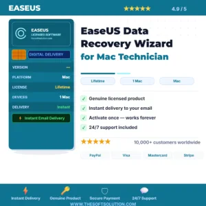 Buy EaseUS Data Recovery Wizard for Mac Technician – Professional Mac File