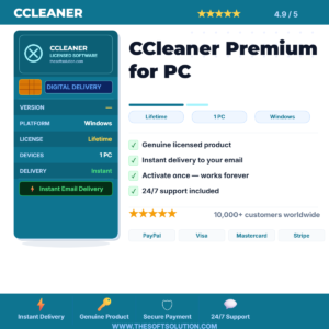 Buy CCleaner Premium for PC – Advanced Windows Cleaner