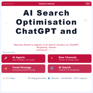 AI Search Optimisation ChatGPT and Perplexity – Professional Digital Service | The Soft Solution