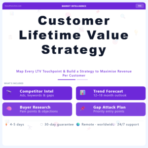 Customer Lifetime Value Strategy Report – Professional Digital Service | The Soft Solution