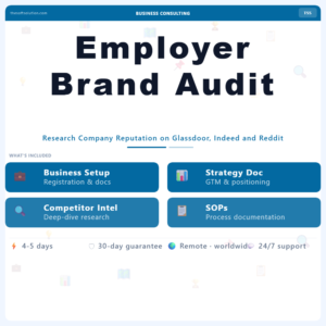 Employer Brand Audit – Professional Digital Service | The Soft Solution
