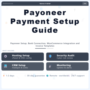 Payoneer Payment Setup Guide – Professional Digital Service | The Soft Solution