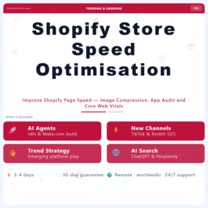 Shopify Store Speed Optimisation – Professional Digital Service | The Soft Solution