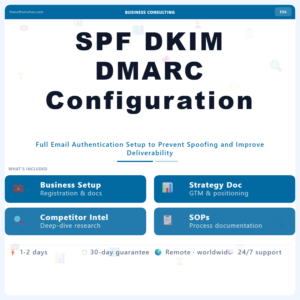 SPF DKIM DMARC Configuration – Professional Digital Service | The Soft Solution