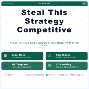 Steal This Strategy Competitive Takedown – Professional Digital Service | The Soft Solution