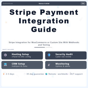Stripe Payment Integration Guide – Professional Digital Service | The Soft Solution