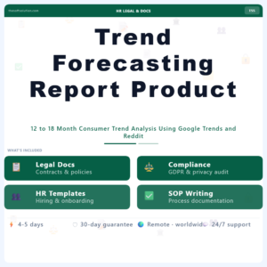 Trend Forecasting Report Product Niche – Professional Digital Service | The Soft Solution